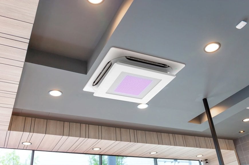 World’s First Antiviral Antibacterial System for Cassette Air Conditioning Units